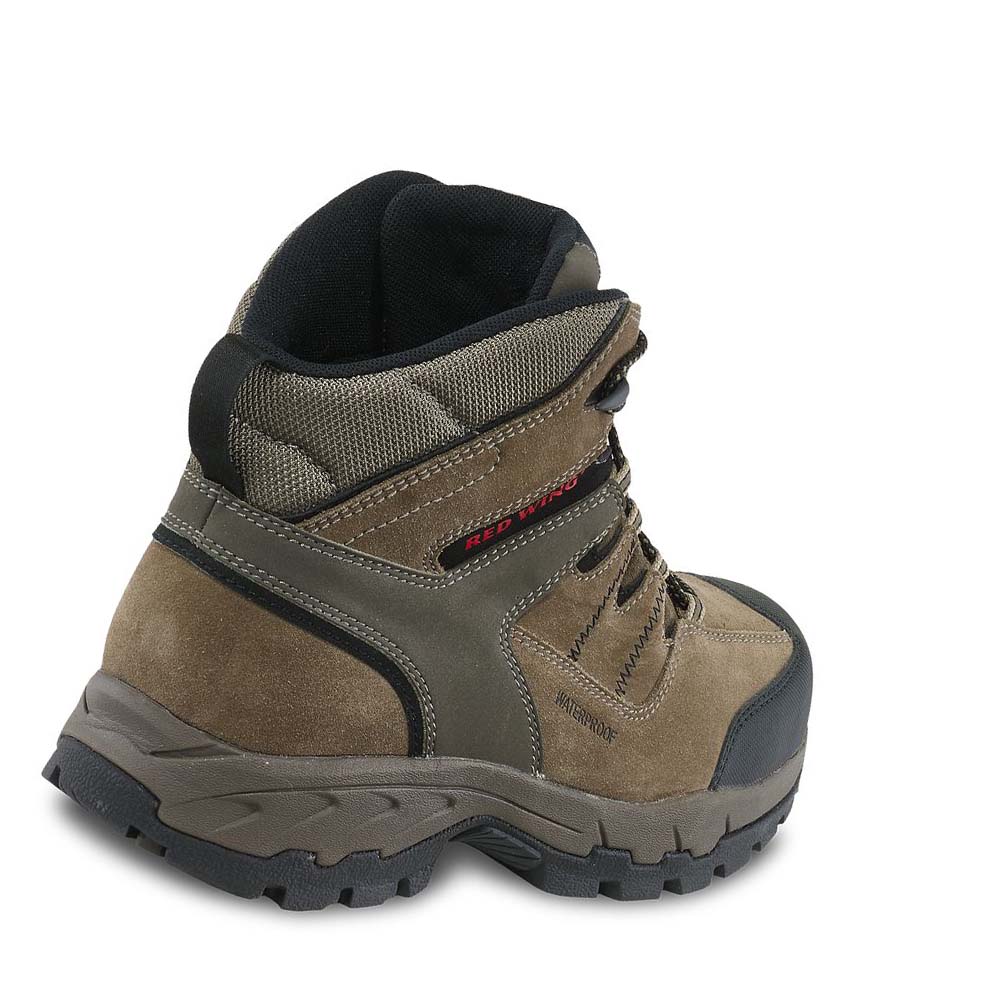 Red Wing TruHiker 6-inch CSA Safety Toe Men's Hiking Boots Brown | ZA 262AHK